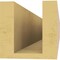 Ekena Millwork 4in. W x 4in. H x 32in. L Rivera Woodgrain TimberThane Rafter Tail, Primed Tan RFTUR04X04X32RIVRCPR - alternate 3